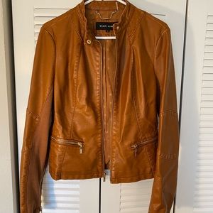 Chestnut Leather Jacket